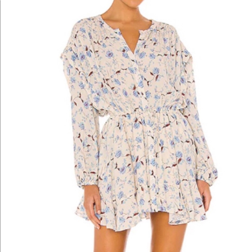 Free People Flower Fields Mini Dress